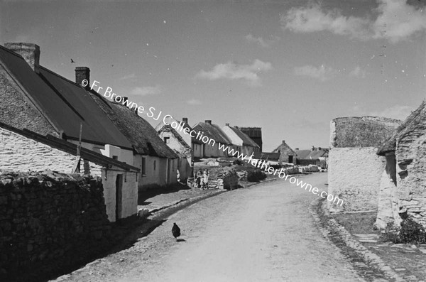 EMPTY VILLAGE STREET